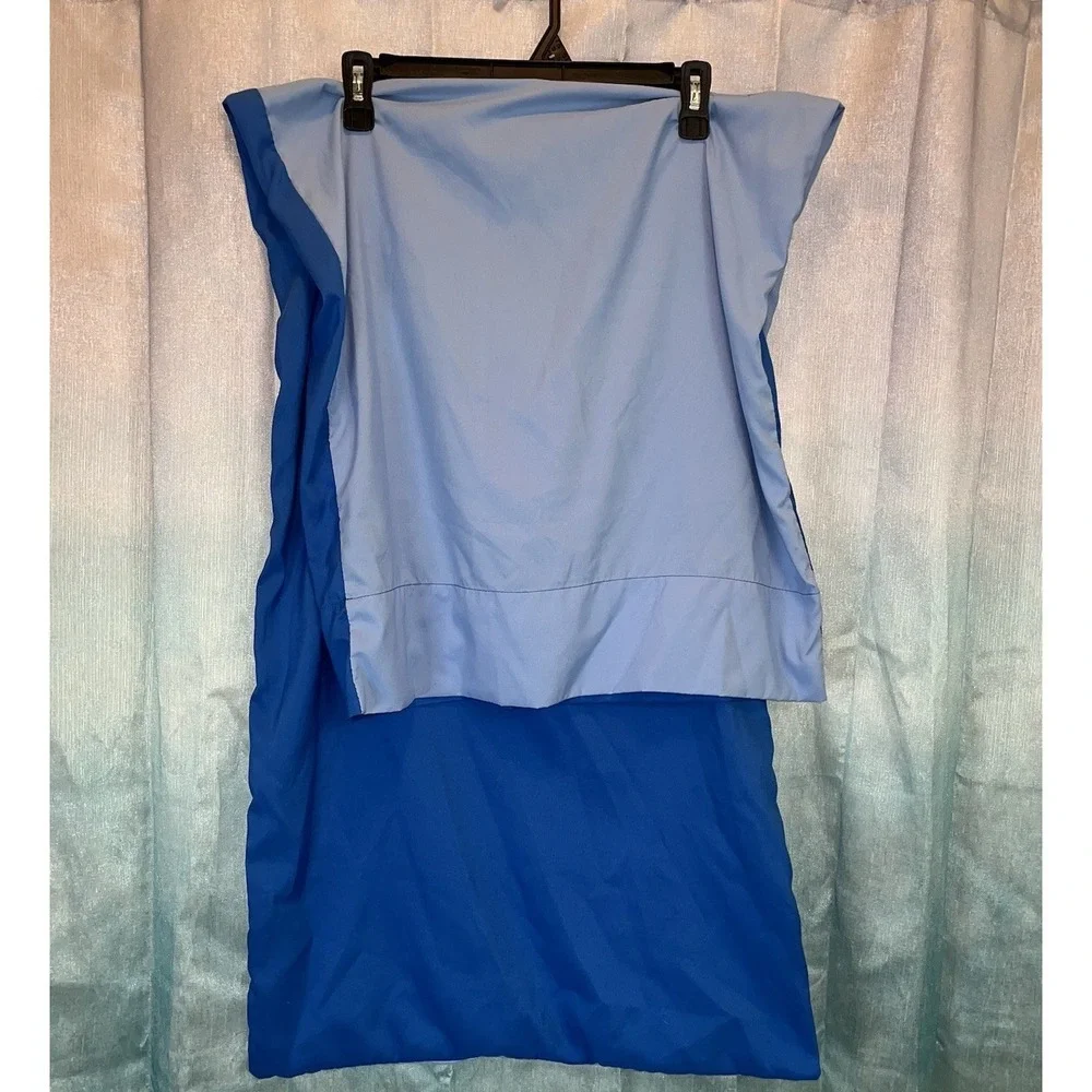 Body Pillow Pillowcase Your Zone Two Tone Blue 100% Polyester‎
